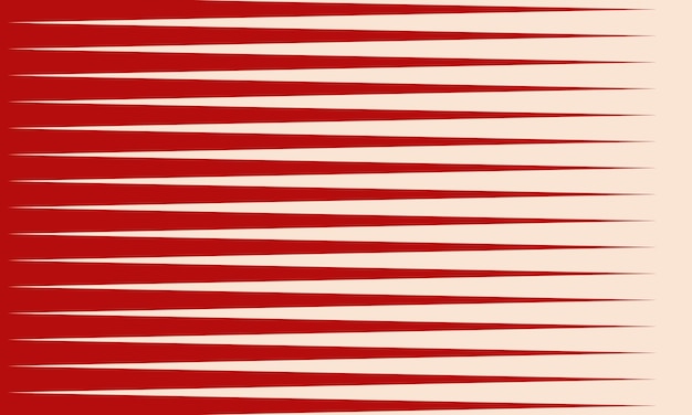 Vecteur arrière-plan de formes vectorielles coniques nettes et rouges simples