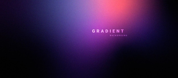 Arrière-plan en gradient abstrait avec une texture granuleuse