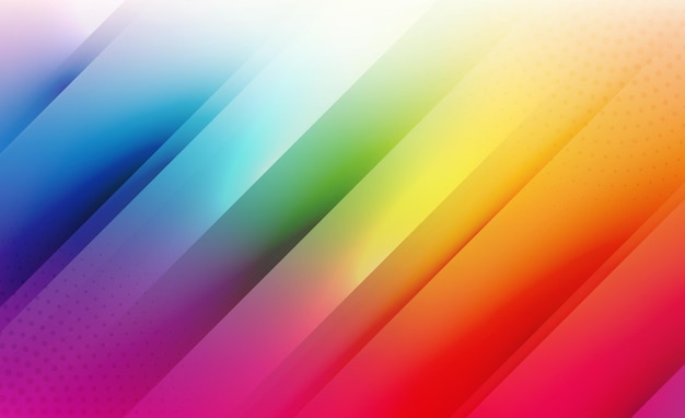 Arrière-plan de gradient d'arc-en-ciel abstrait au format vectoriel