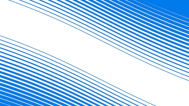 Arrière-plan en gradient bleu avec ligne de courbe à rayures pour le fond ou la présentation