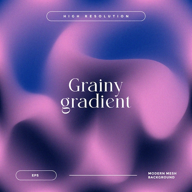 Arrière-plan à gradient granuleux coloré vectoriel libre