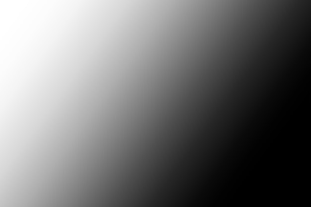 Arrière-plan de gradient noir à gris Lumière de haut à gauche à foncé en bas à droite Transition en douceur