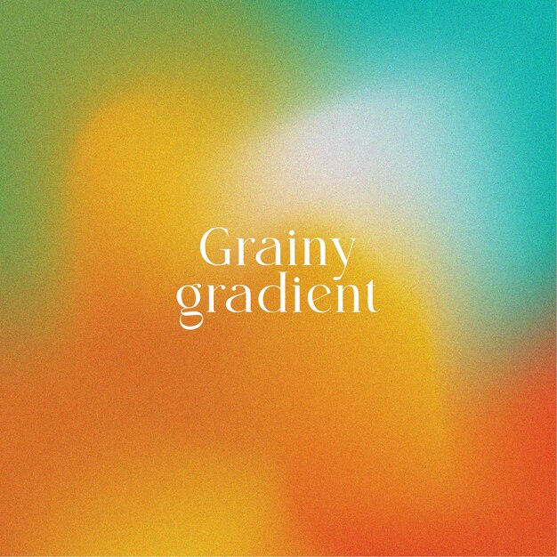 Arrière-plan à gradient vectoriel libre à gradient granuleux coloré