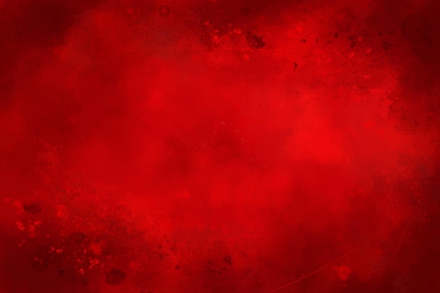 Arrière-plan grunge rouge Texture rouge aquarelle pour les affiches les présentations les bannières publicitaires
