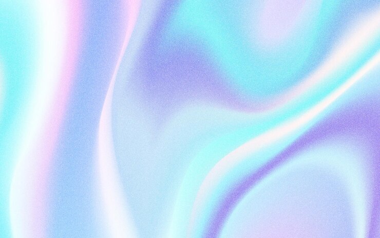 Vecteur arrière-plan holographique à gradient pastel
