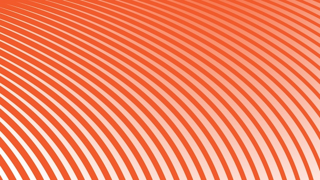 Arrière-plan à lignes abstraites orange pour fond ou papier peint