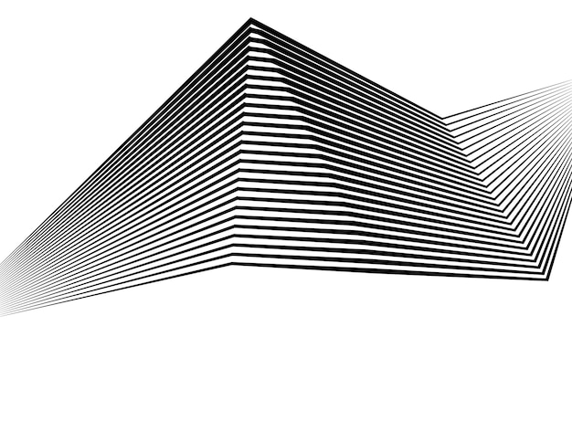 Arrière-plan Linéaire éléments De Conception Lignes Polygonales35