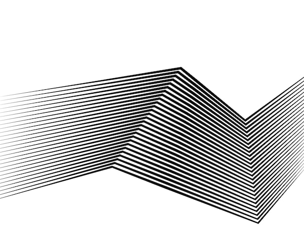 Arrière-plan linéaire Éléments de conception Lignes polygonales36