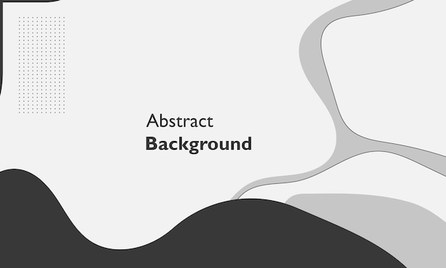 Arrière-plan moderne avec des formes fluides