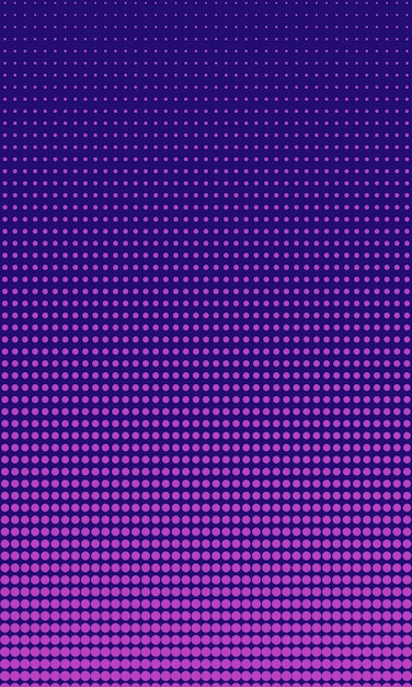 Arrière-plan à motif de points Conception d'emballage à motif de demi-ton