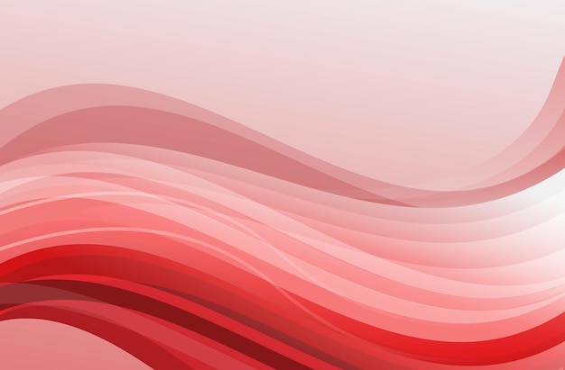 Vecteur arrière-plan d'onde abstraite rose