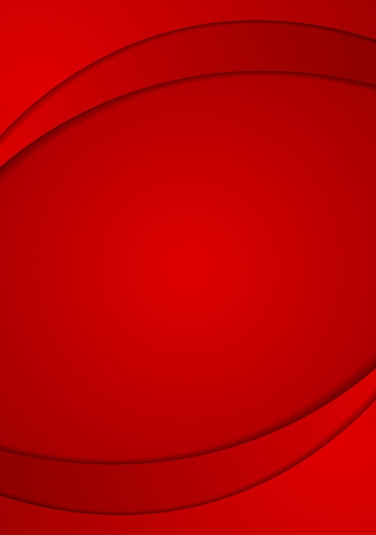 Vecteur arrière-plan ondulé rouge abstrait