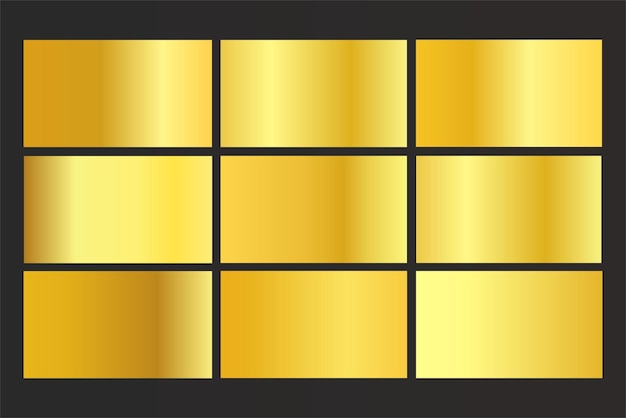 Arrière-plan d'or arrière-plan de type d'or fond d'or jaune fond vectoriel fond