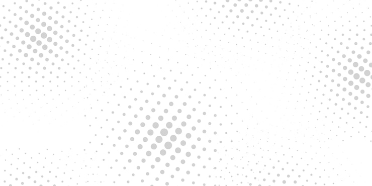 Vecteur arrière-plan de points gris et blancs