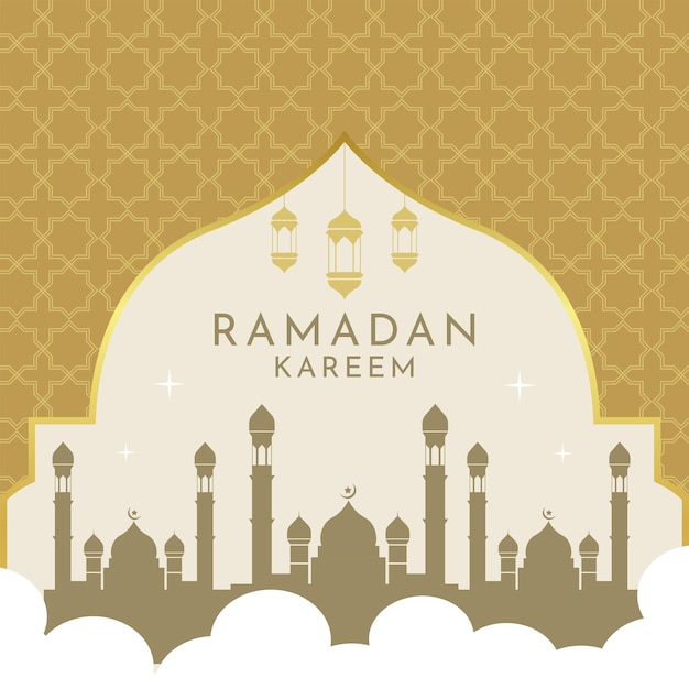 Arrière-plan pour le ramadan le 23 mars Convient pour être placé sur du contenu avec ce thème