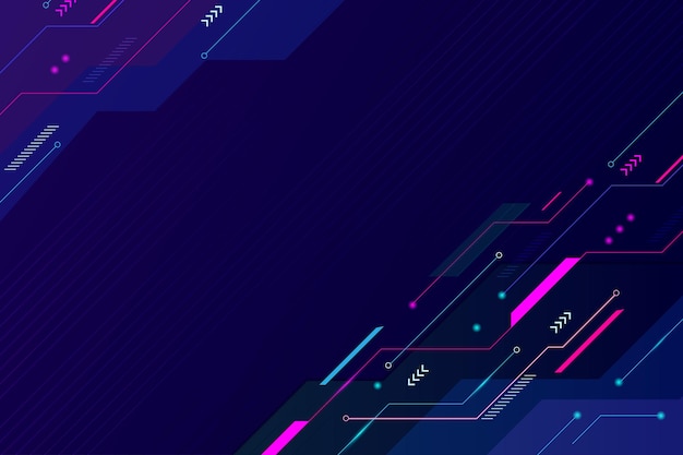 arrière-plan technologique futuriste