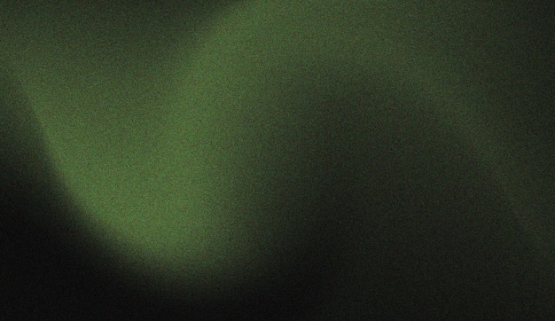 Arrière-plan de texture granuleuse vert foncé avec effet de lumière et d'ombre subtil pour une conception atmosphérique