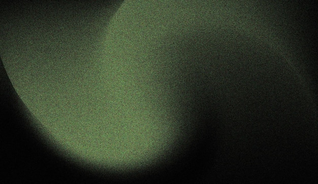 Arrière-plan de texture granuleuse vert foncé avec effet de lumière et d'ombre subtil pour une conception atmosphérique