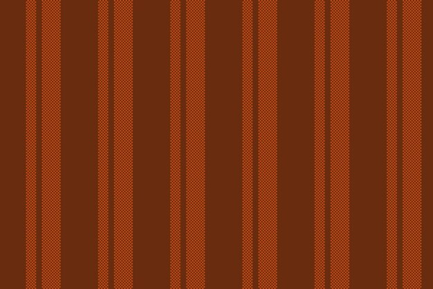 Arrière-plan de tissu vectoriel à motif de lignes sans couture avec une texture de bande verticale textile