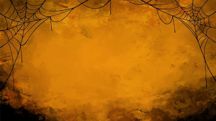 Vecteur arrière-plan de la toile d'araignée d'halloween
