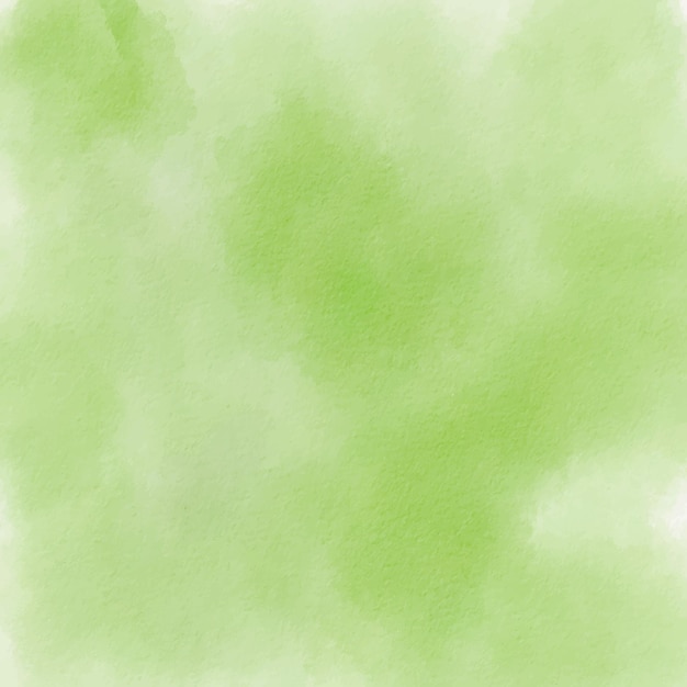 Vecteur arrière-plan vectoriel abstrait à l'aquarelle verte