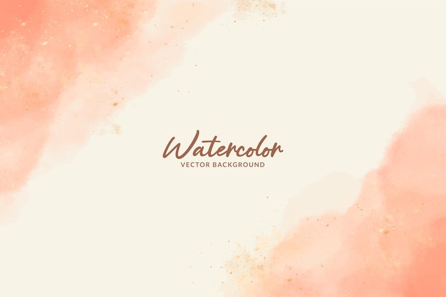 Arrière-plan vectoriel à l'aquarelle