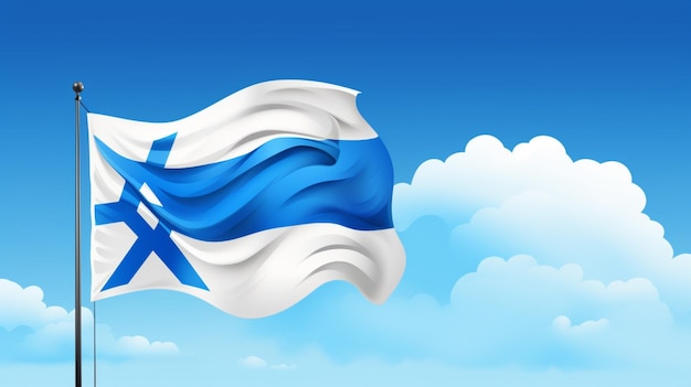 Vecteur arrière-plan vectoriel du drapeau d'israël