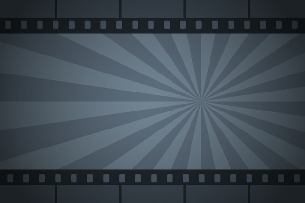 Arrière-plan de vieux film de conception plate