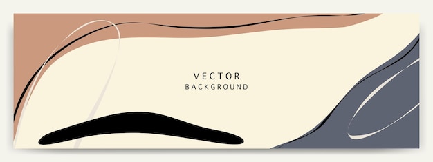 Arrière-plans abstraits. style tendance minimal. diverses formes configurent des modèles de conception.