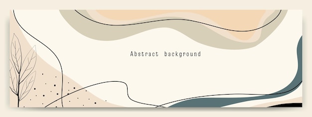 Arrière-plans Vectoriels Abstraits Modernesstyle Tendance Minimal Diverses Formes Mis En Place Des Modèles De Conception