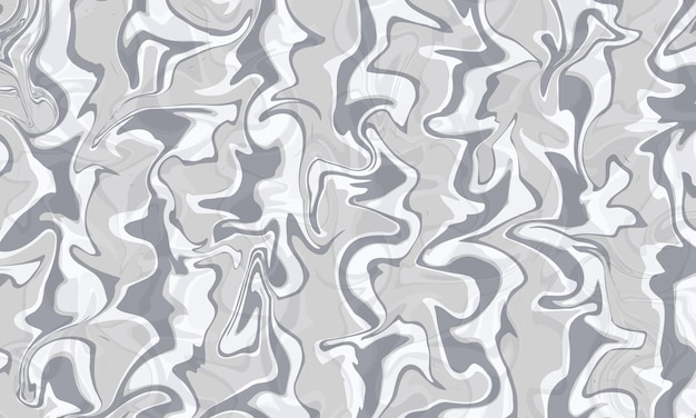Vecteur art abstrait blanc liquide vibrant avec des touches colorées sur un fond dynamique