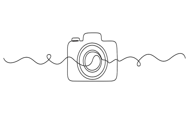 L'art de la ligne de la caméra minimaliste