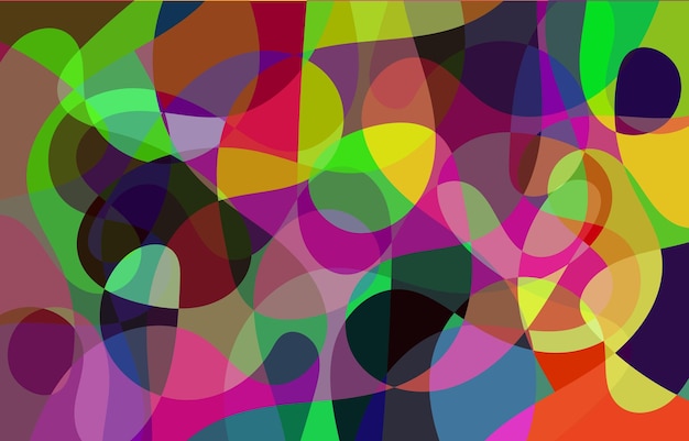 Vecteur art vectoriel de conception de fond abstrait coloré