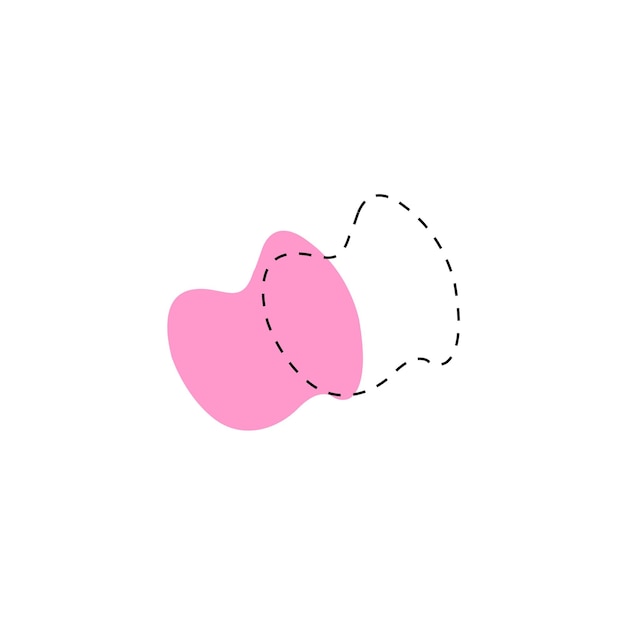 l'art vectoriel de l'élément de l'ensemble blob