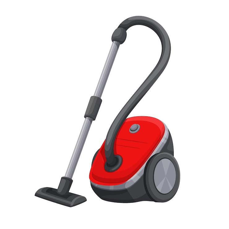 Vecteur aspirateur électroménager