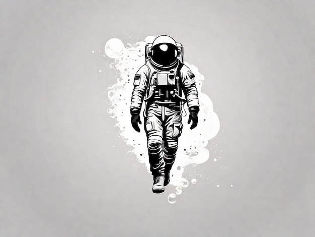 Astronaute Espace TShirt Images Vectorielles