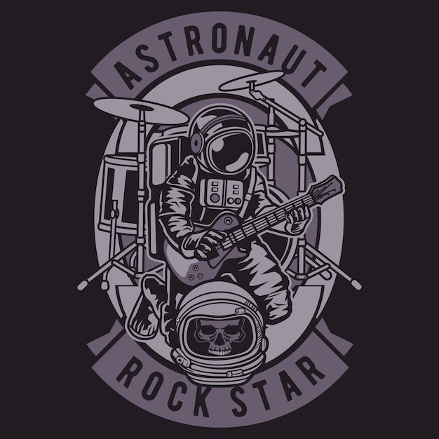 Astronaute Rock Star