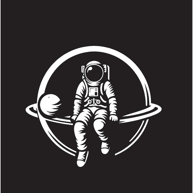 Vecteur astronaute svg (en anglais)