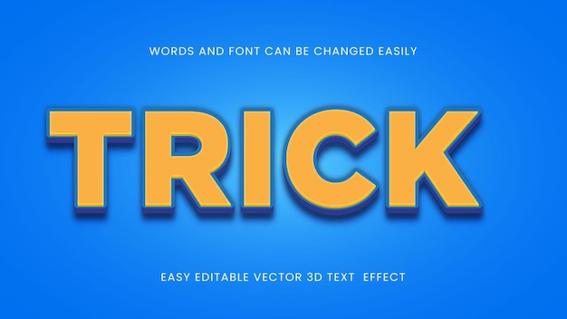 Astuce conception de style de texte 3d