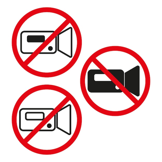 Vecteur aucun symbole de haut-parleur signe d'interdiction sonore mode silencieux icônes demandées illustration vectorielle eps 10