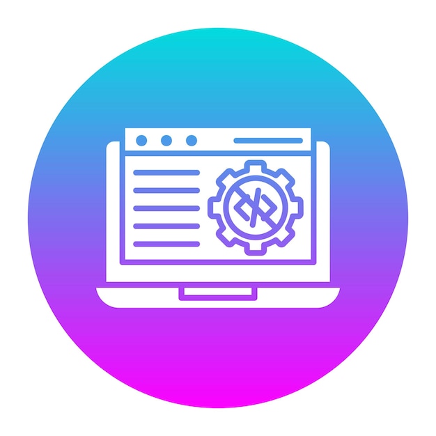 Aucune icône vectorielle de la plateforme de développement de code ne peut être utilisée pour l'icône No Code