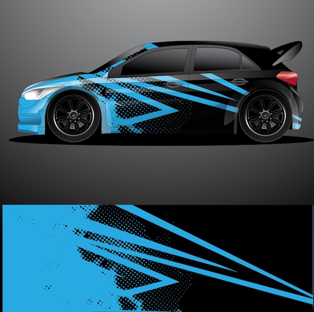 Autocollant Graphique De Voiture De Rallye