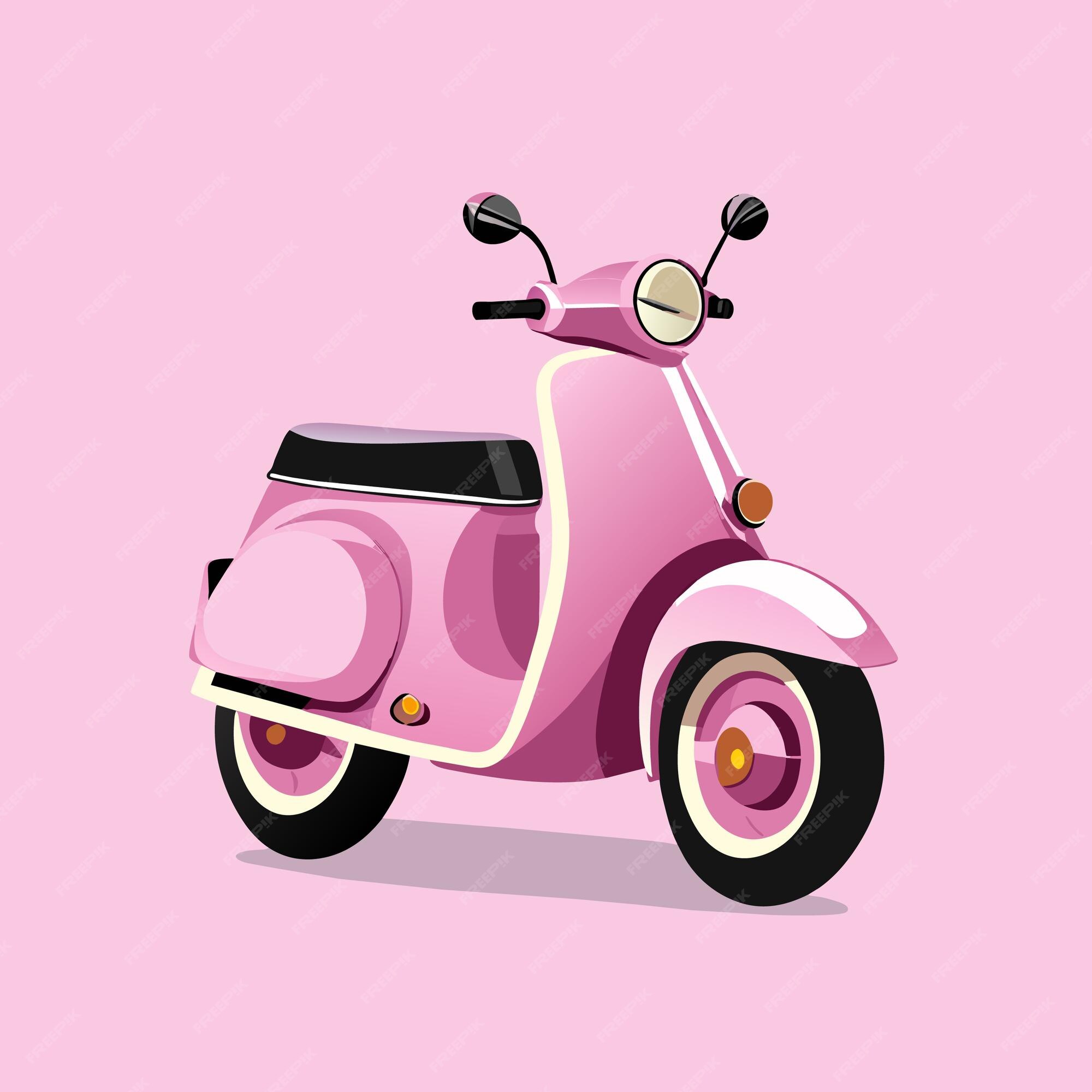 Vecteurs et illustrations de Autocollant scooter en téléchargement gratuit