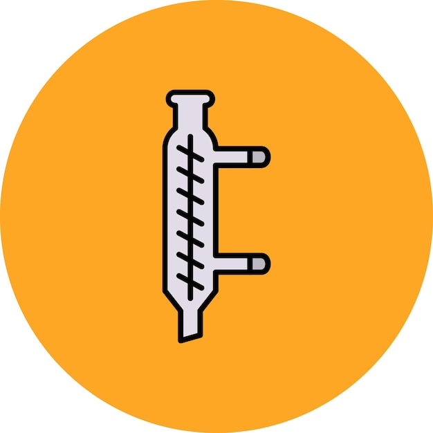 Vecteur un autocollant avec une règle qui dit test