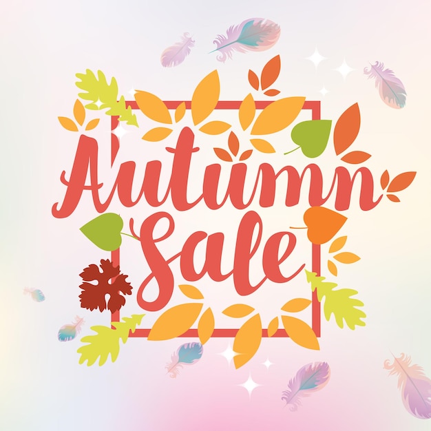 Autumn Sale Poster