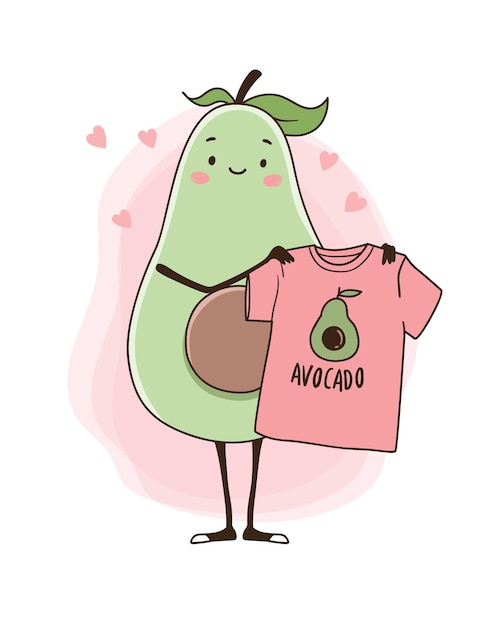 Avocat Avec Un T-shirt