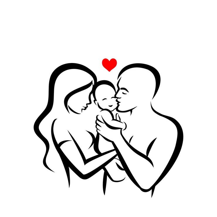 Vecteur baby love