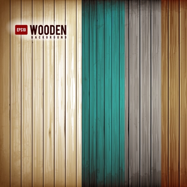 Vecteur background design en bois