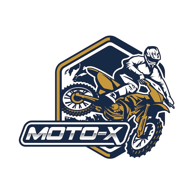 Badge Moto Cross