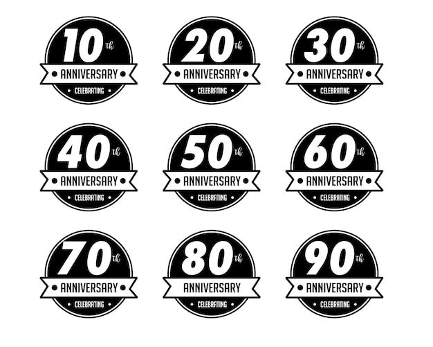 Badges D'anniversaire